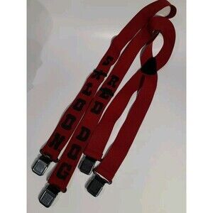 Red Dog Saloon Suspenders, Alaska, Made In USA